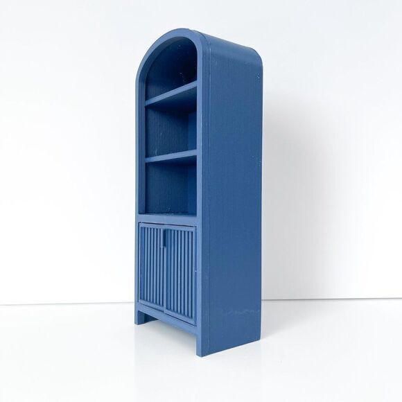 Armoire for Dolls 1:6 Scale Navy Blue Furniture 12” Barbie Integrity Blythe - Picture 2 of 7